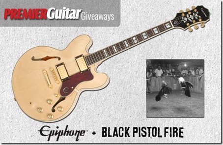 Concurs Black Pistol Fire & Premier Guitar